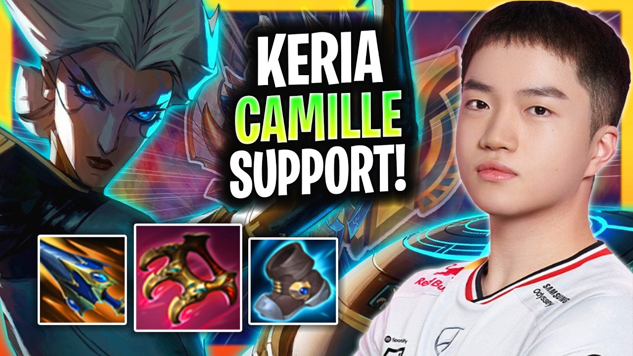 T1 KERIA IS READY TO PLAY CAMILLE SUPPORT! | T1 Keria Plays Camile Support Patch 26.10