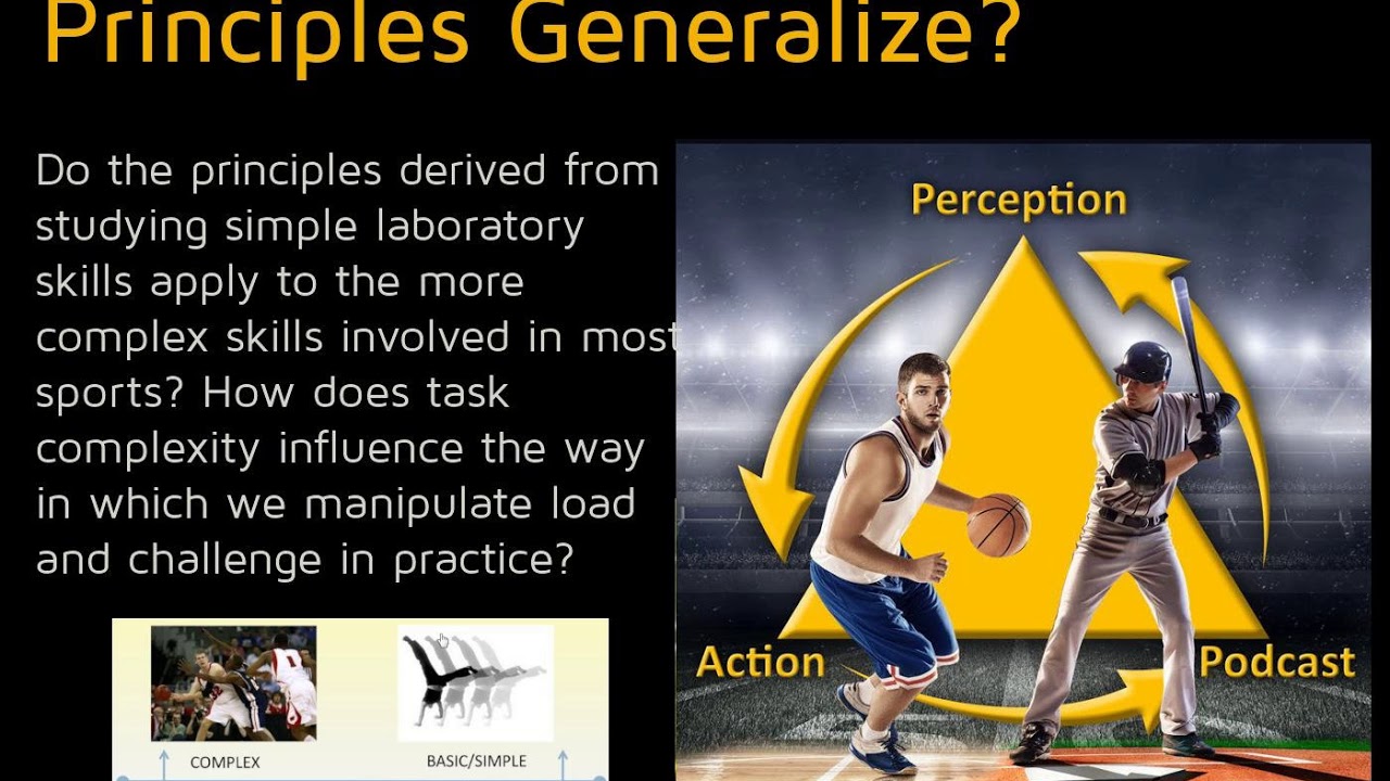 132 – Simple vs Complex Motor Skills: Do Training Principles Generalize?