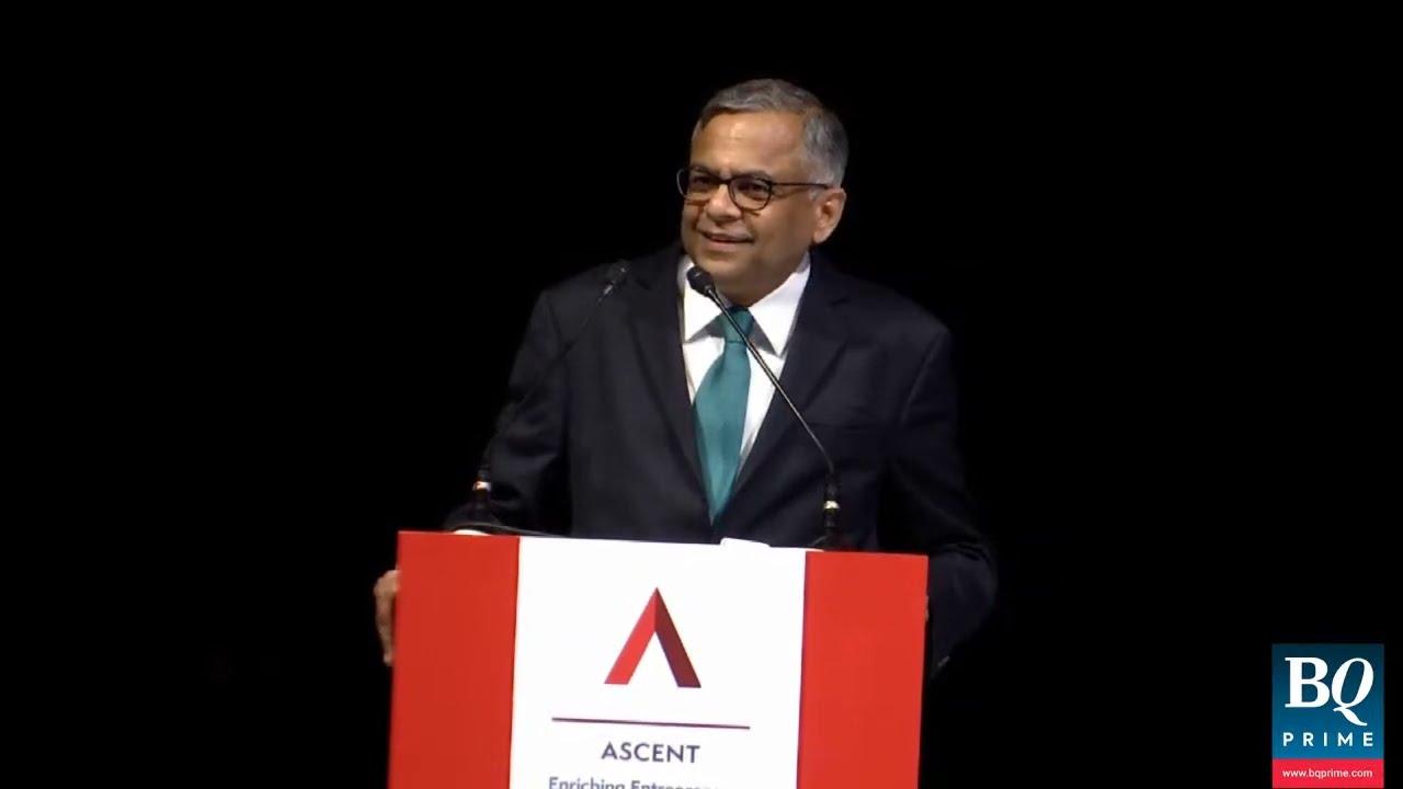 Tata Sons' N Chandrasekaran At ASCENT Conclave 2022