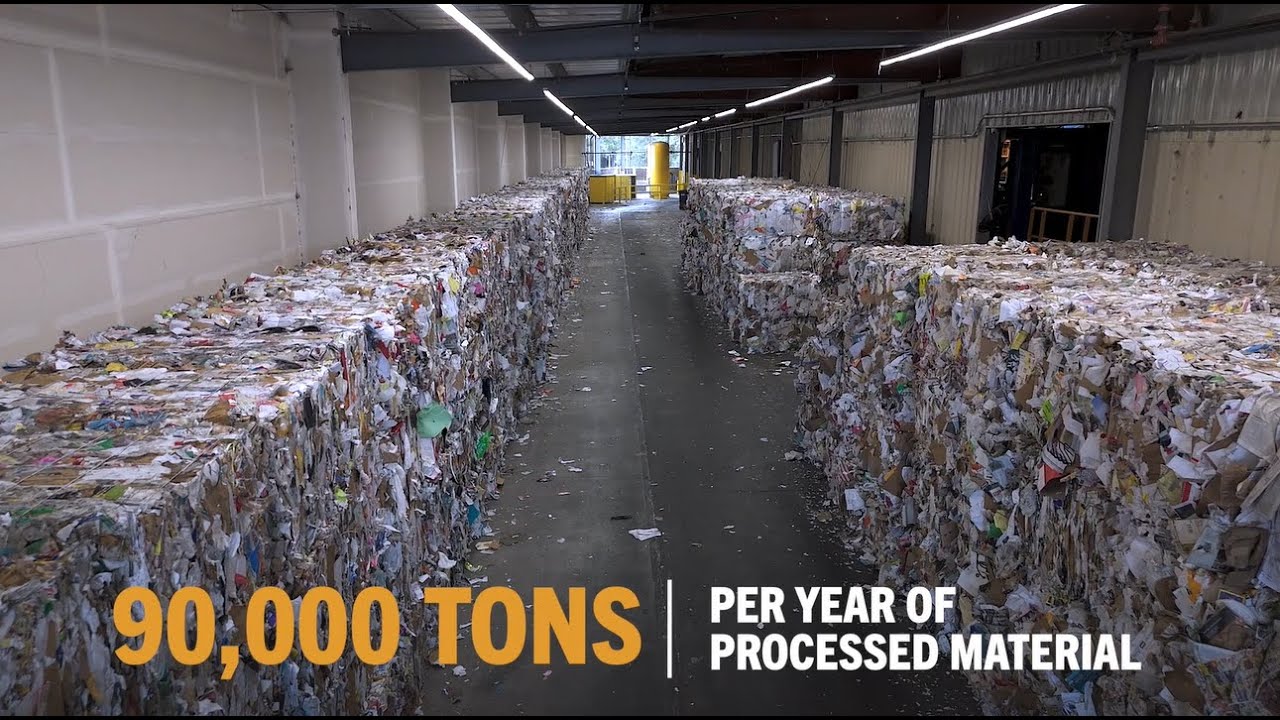 Recology Santa Rosa Single-Stream Recycling MRF | High-Performance Sorting in a Compact Space