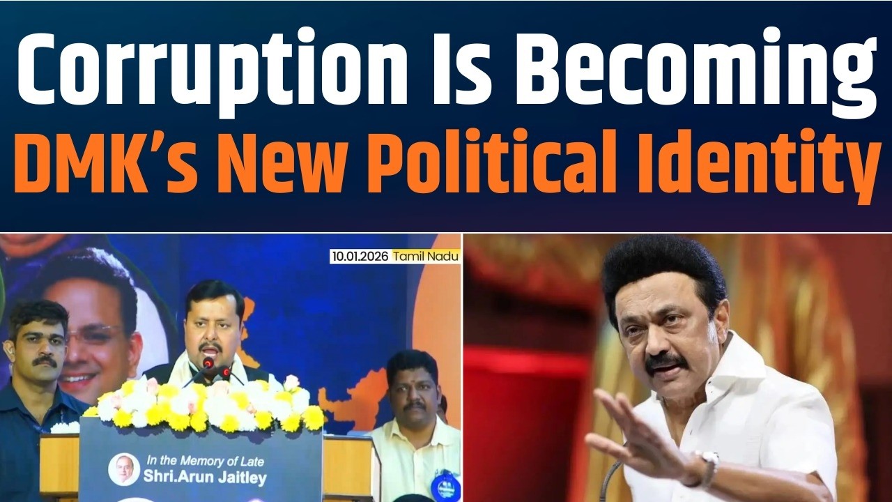Zero Tolerance vs Corruption Politics: Shri Nitin Nabin Exposes DMK & Congress