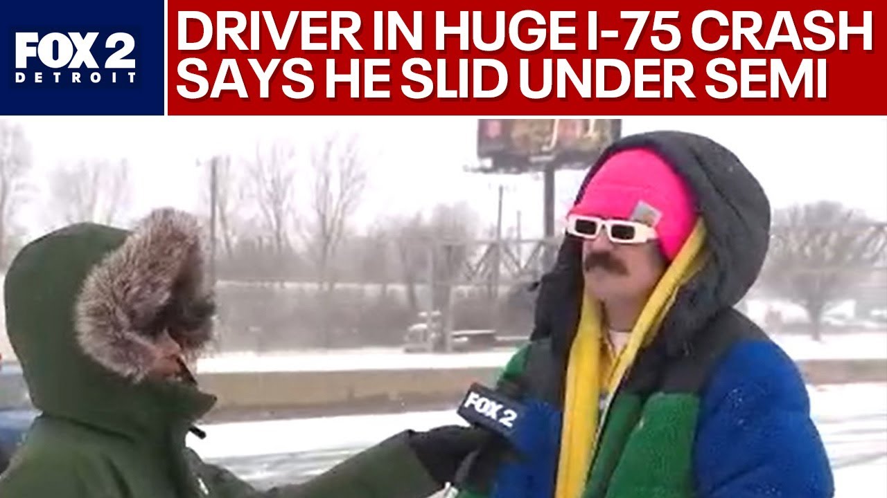 I-75 crash chaos: Driver says he slammed into semi-truck