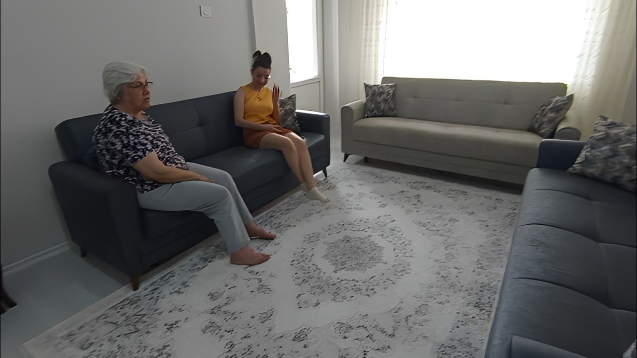 KAYINVALİDEMİN 2+1 EV TURU/YENİ GELİN EVİ GİBİ/EV TURU,TEMİZLİK,VLOG.