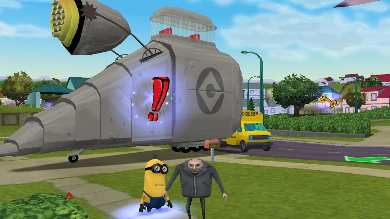 The Simpsons Hit & Run: Gru Mod Showcase