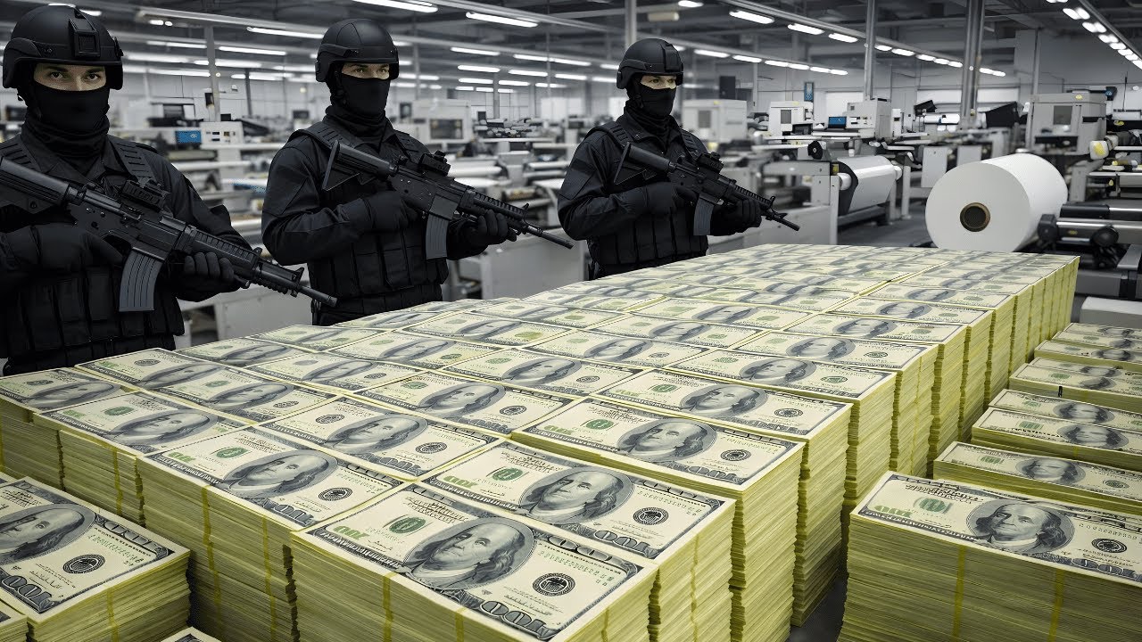 How the US Dollar Is Made Inside the Banknote Manufacturing Process (Full Process Overview)