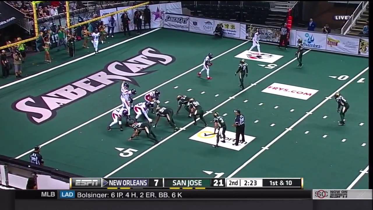 2015 Week 16 New Orleans VooDoo at San Jose Sabercats