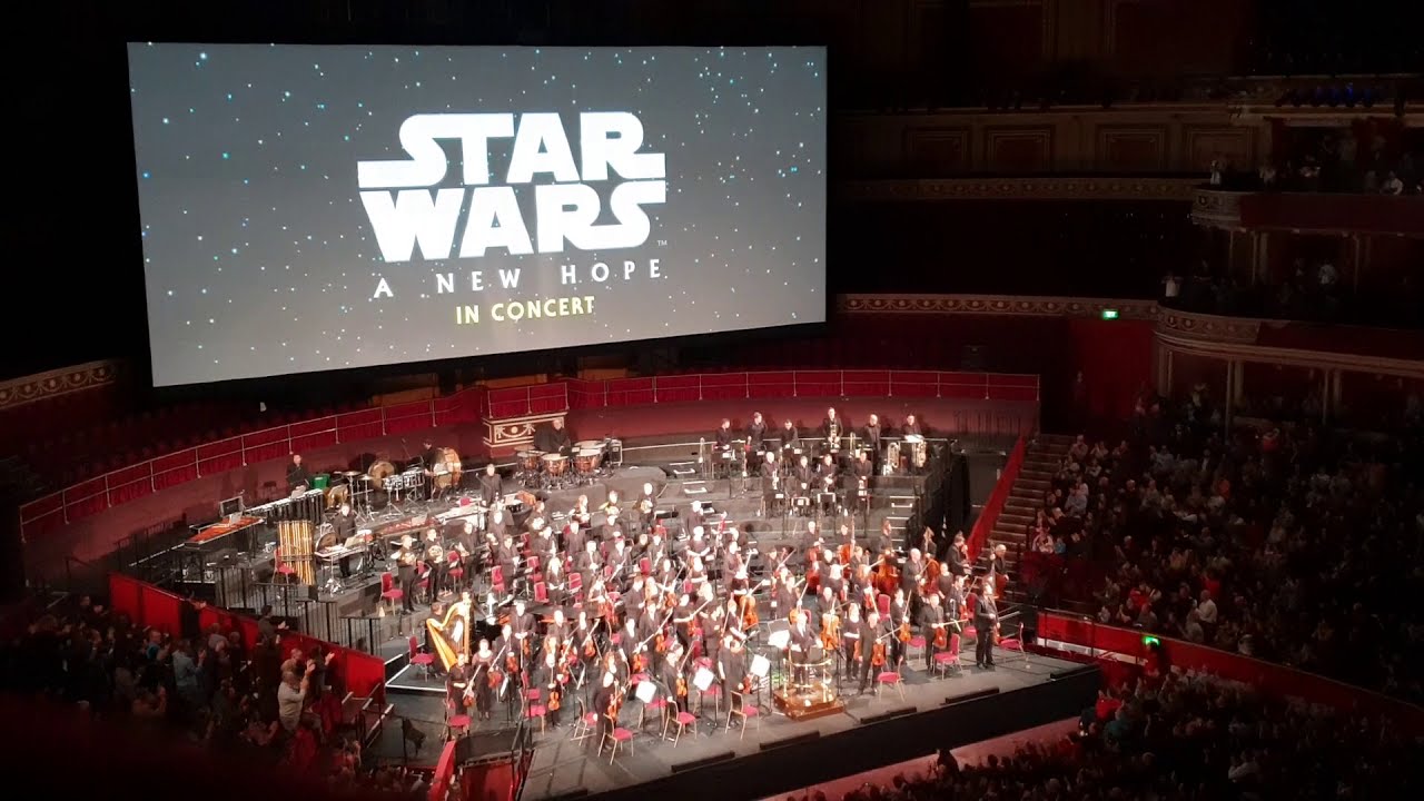 Star Wars Live @ The Albert Hall. Throne Room and end credits