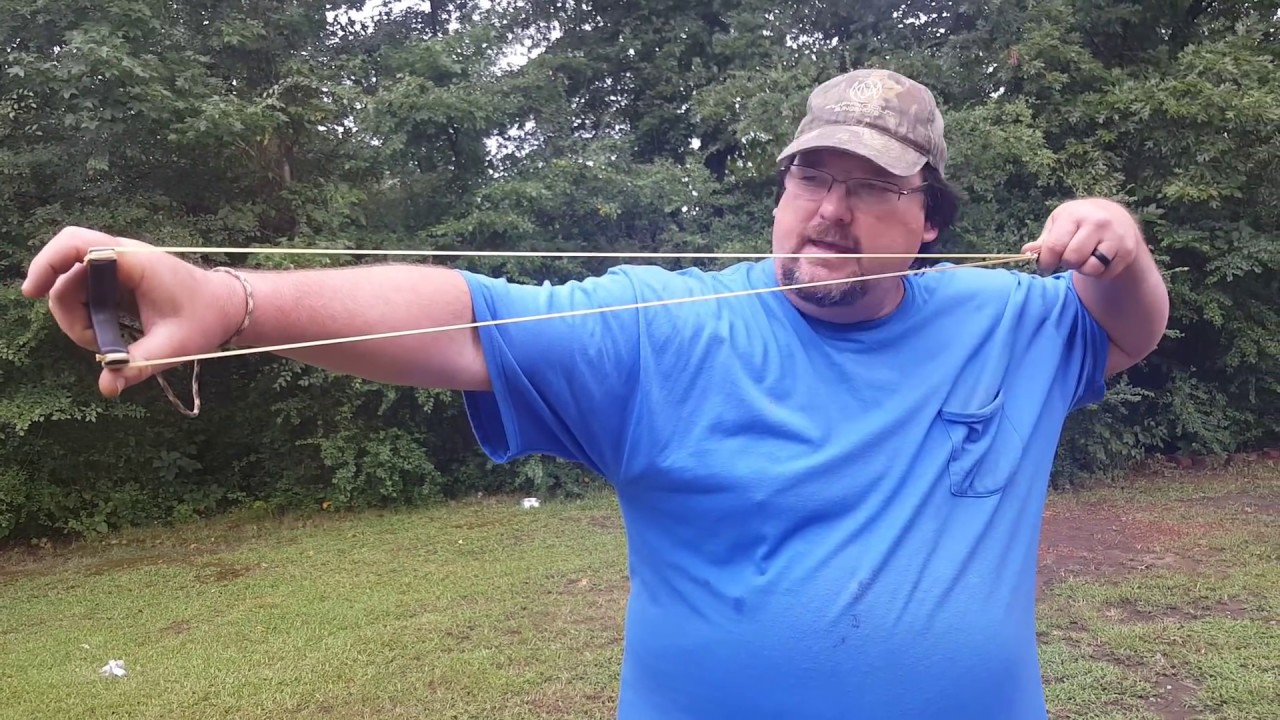 Extreme slingshot accuracy w fibre optic pin