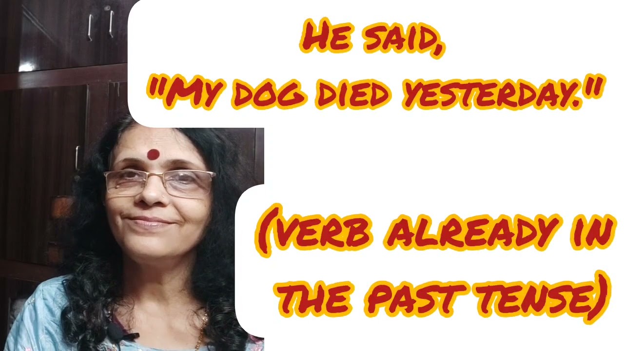 Direct and Indirect Speech.. explanation and rules of narration Change.Watch Ranjana Ma'am 's video