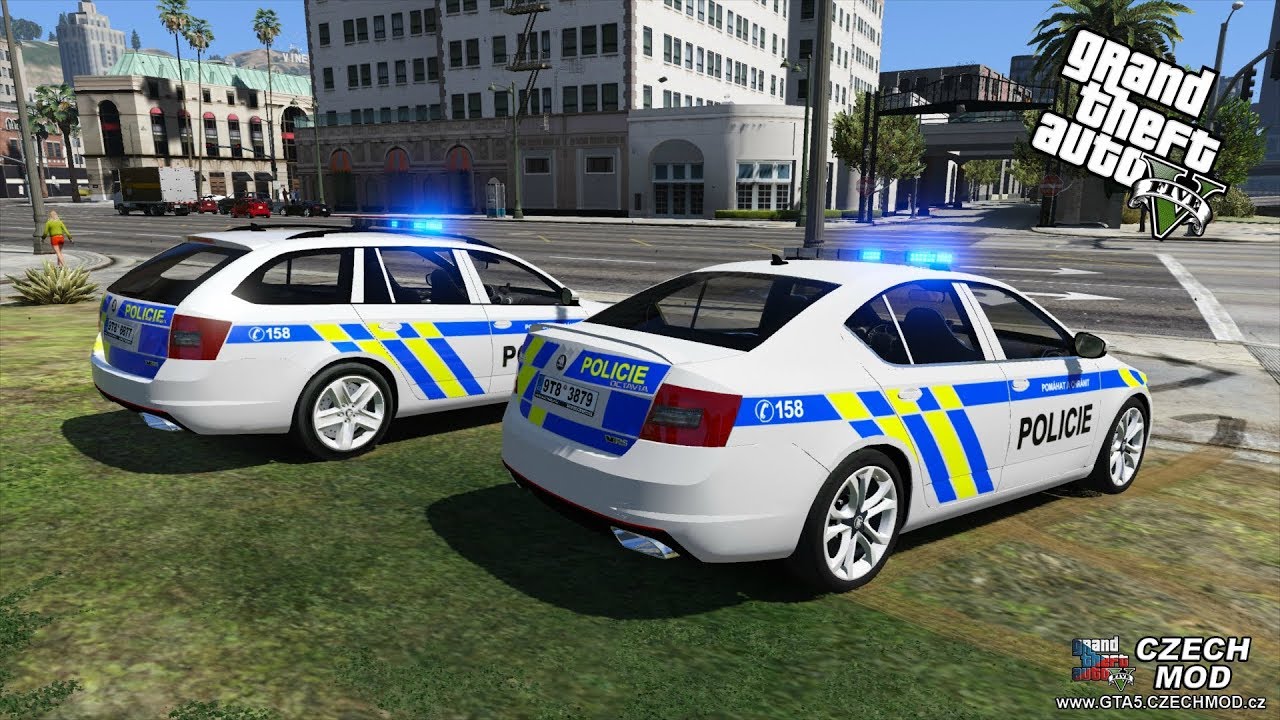 POLICE MÓD V GTA 5! (GTA 5 Módy)