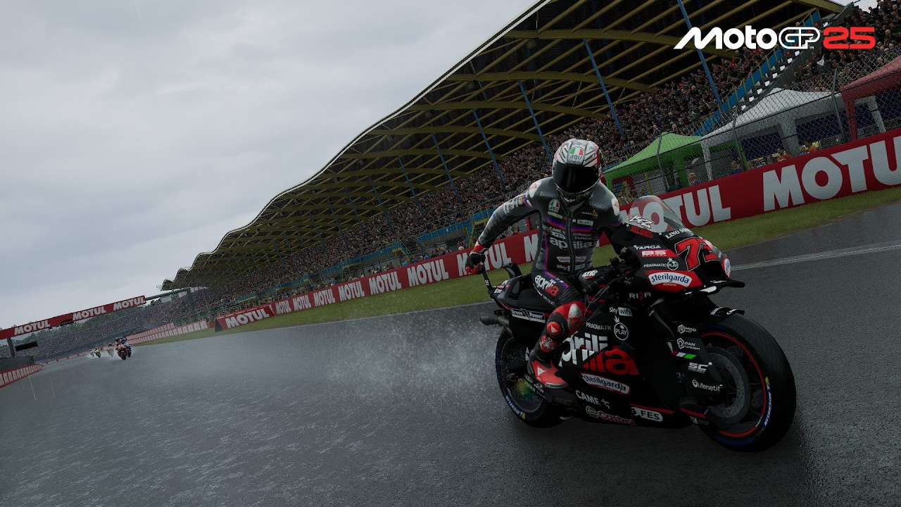 MotoGP 25 Championship Gameplay – Bezzecchi P17 in Heavy Rain at Assen! Wet Race Battle vs Marquez