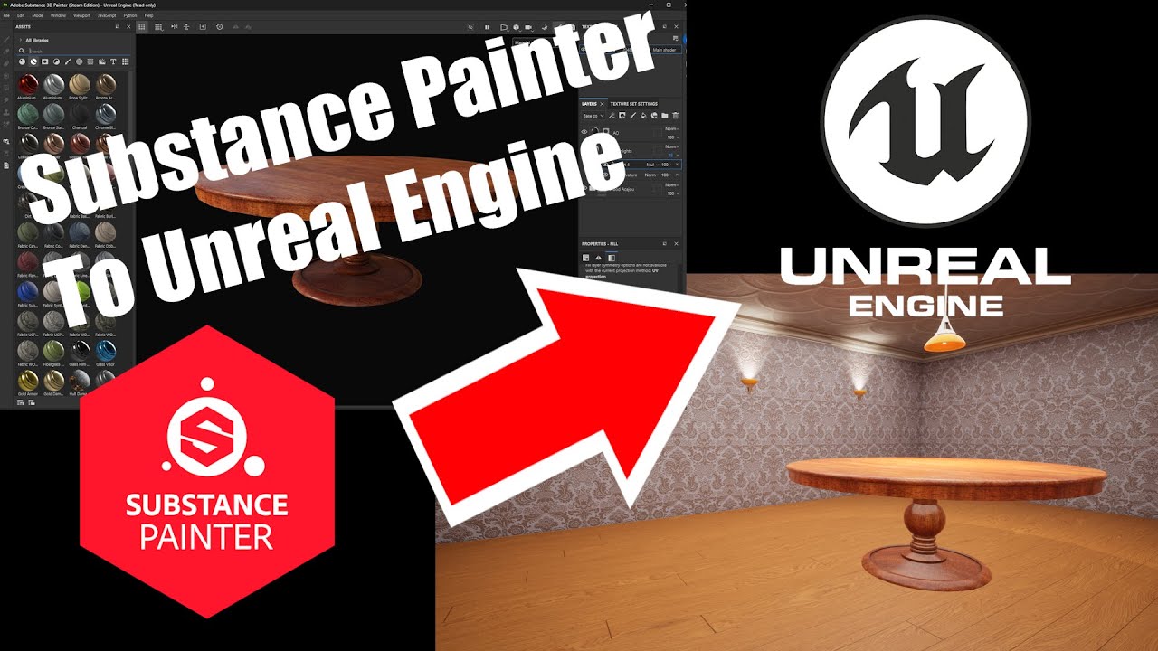 Importing Assets: Substance Painter To Unreal