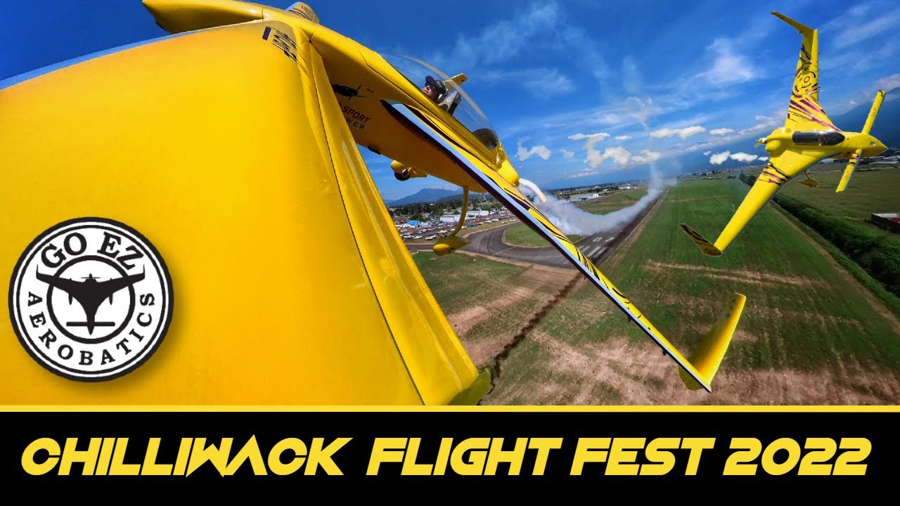 Immersive LongEZ Aerobatics with Kyle Fowler - Chilliwack Flight Fest 2022