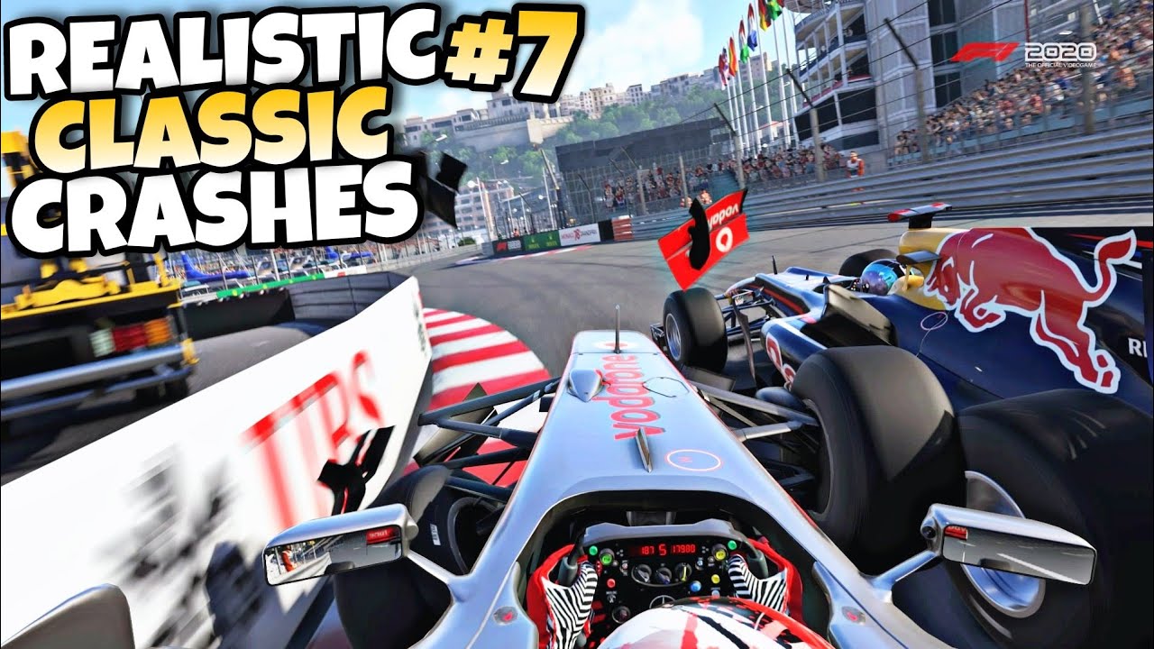 F1 2020 REALISTIC CLASSIC CRASHES #7