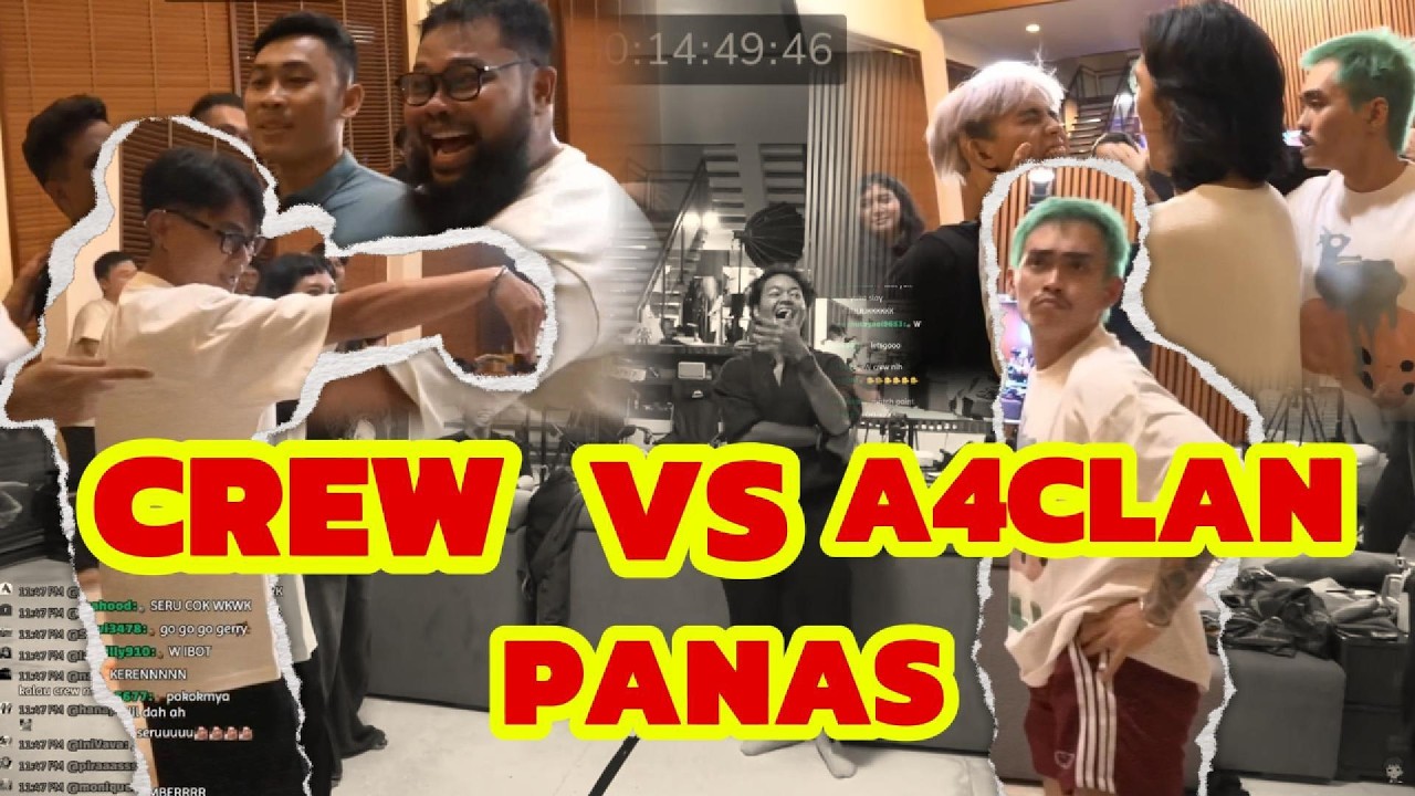 PANAS A4CLAN VS CREW HADIAH RATUSAN JUTA