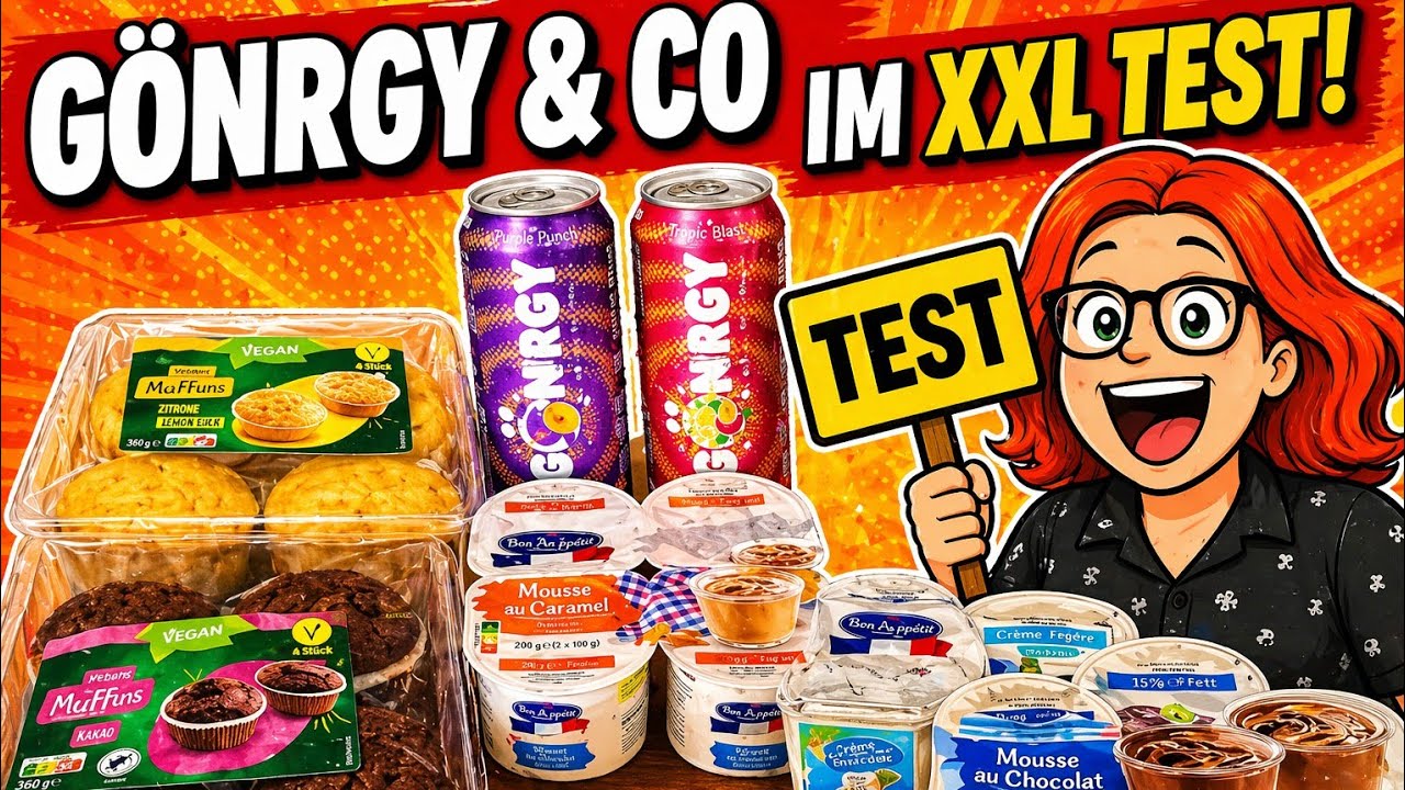 XXL Produkttest – GÖNRGY, Muffins, Mousse & Heringssalat ehrlich bewertet!