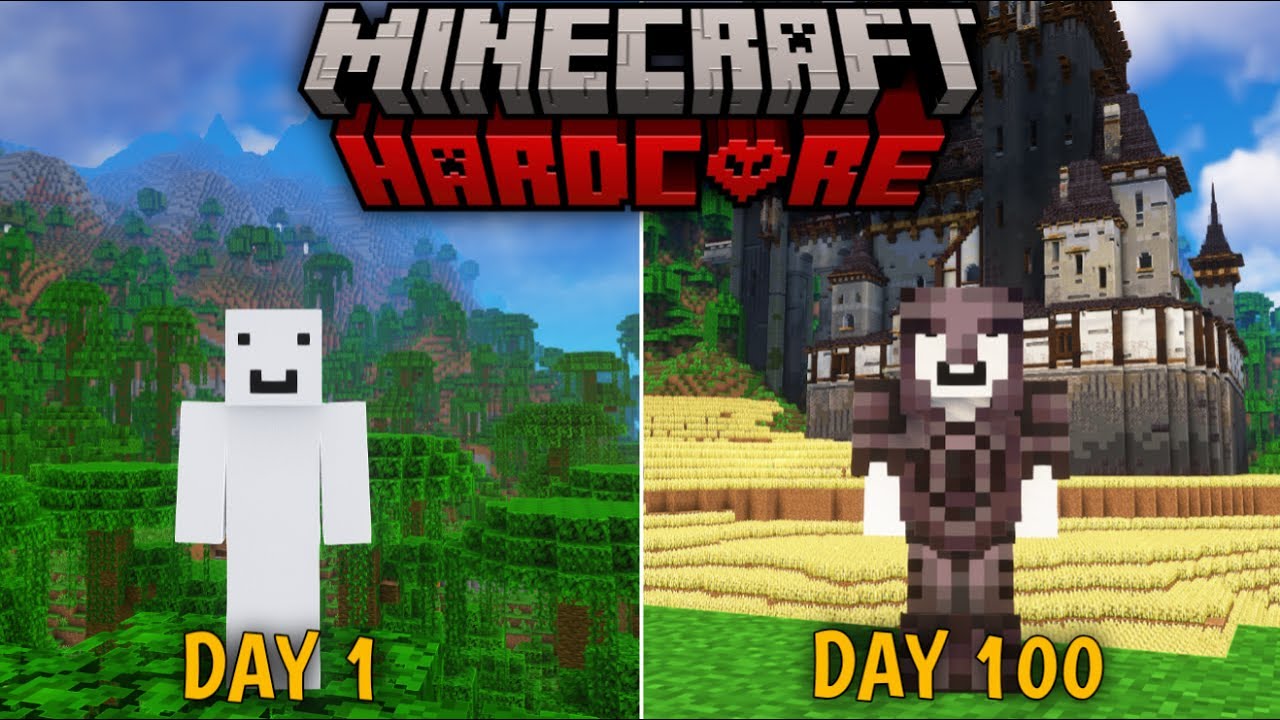 TÔI ĐÃ SINH TỒN MINECRAFT 100 NGÀY TRÊN ĐẢO HOANG???
