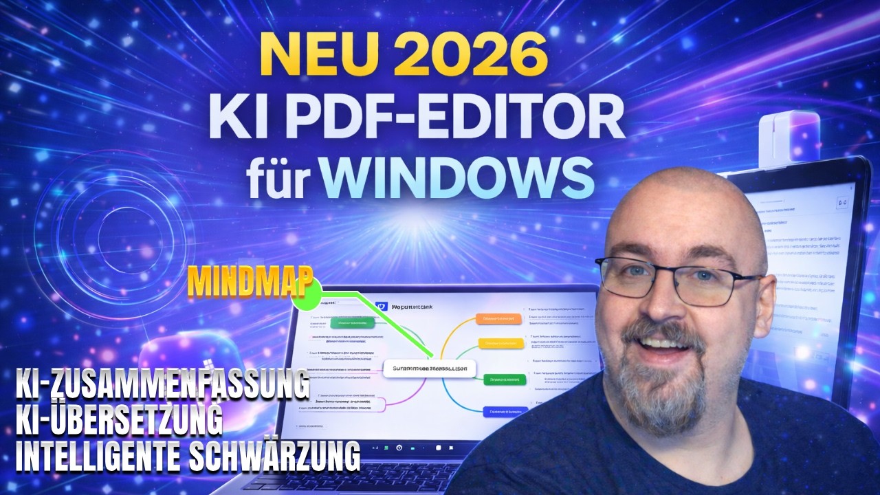 KI PDF Editor für Windows: Übersetzen, schwärzen, zusammenfassen – alles in einem