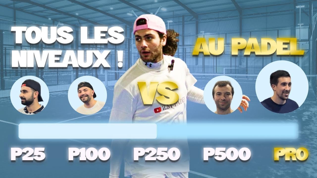 J'AFFRONTE TOUS LES NIVEAUX AU PADEL !! JE DONNE QUOI ??!