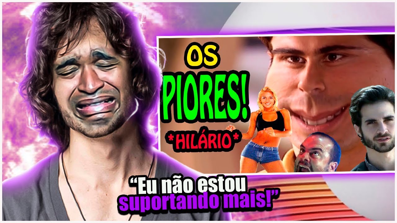 REACT | 🔴 As PIORES Atuações e Atores da TV Brasileira! Hilário! - Fala de Tudo!