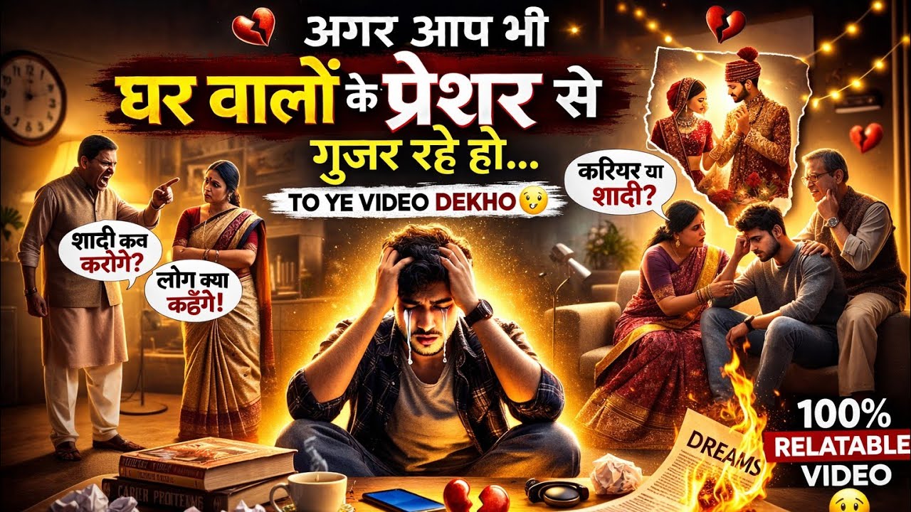 Family Pressure से टूट रहे हो? ये वीडियो जरूर देखो!#storywithvijay 