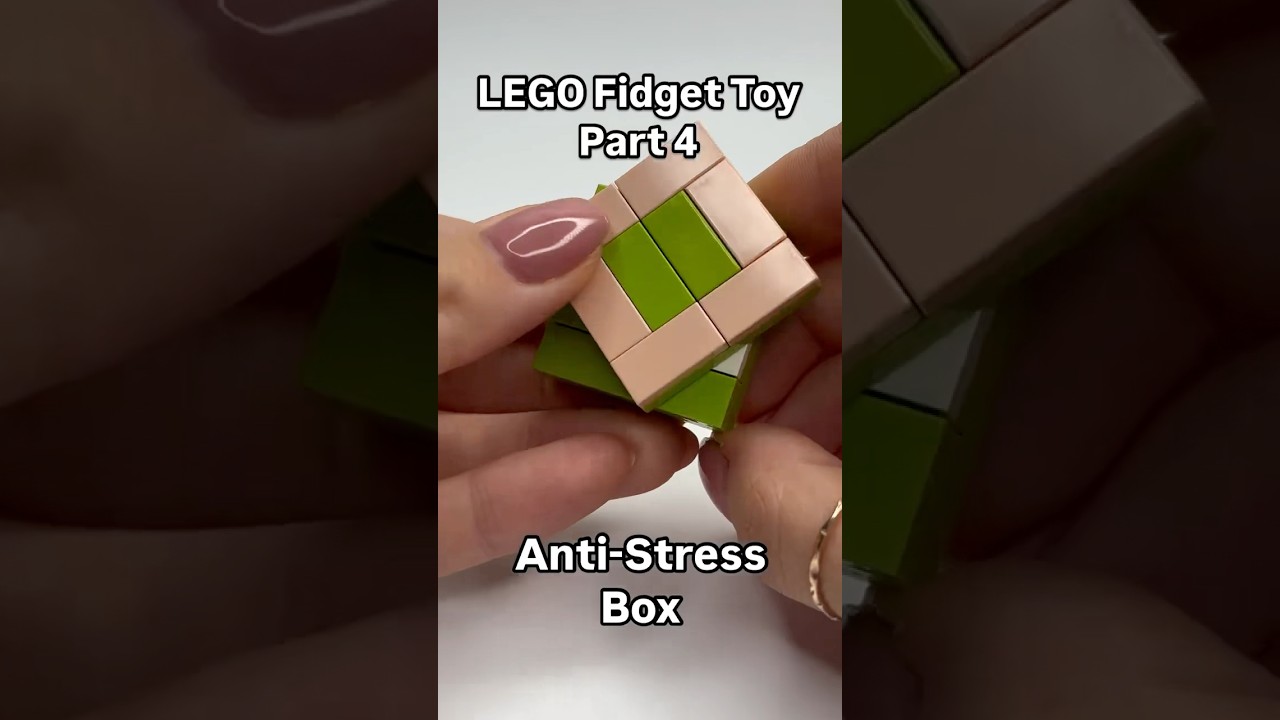 LEGO Fidget Board Part 4 - Anti-Stress Box 🎲 #fidgettoys #legomoc