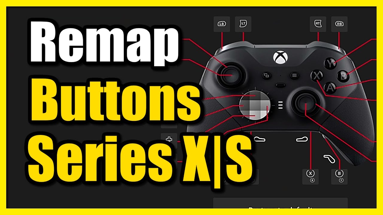 Как переназначить любую кнопку на контроллере Xbox Series X|S (краткое руководство)