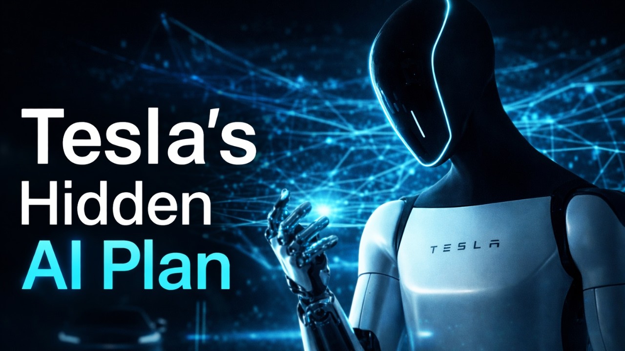 Раскрыт скрытый план Tesla по внедрению ИИ | Роботакси, Optimus и TSLA: объяснение