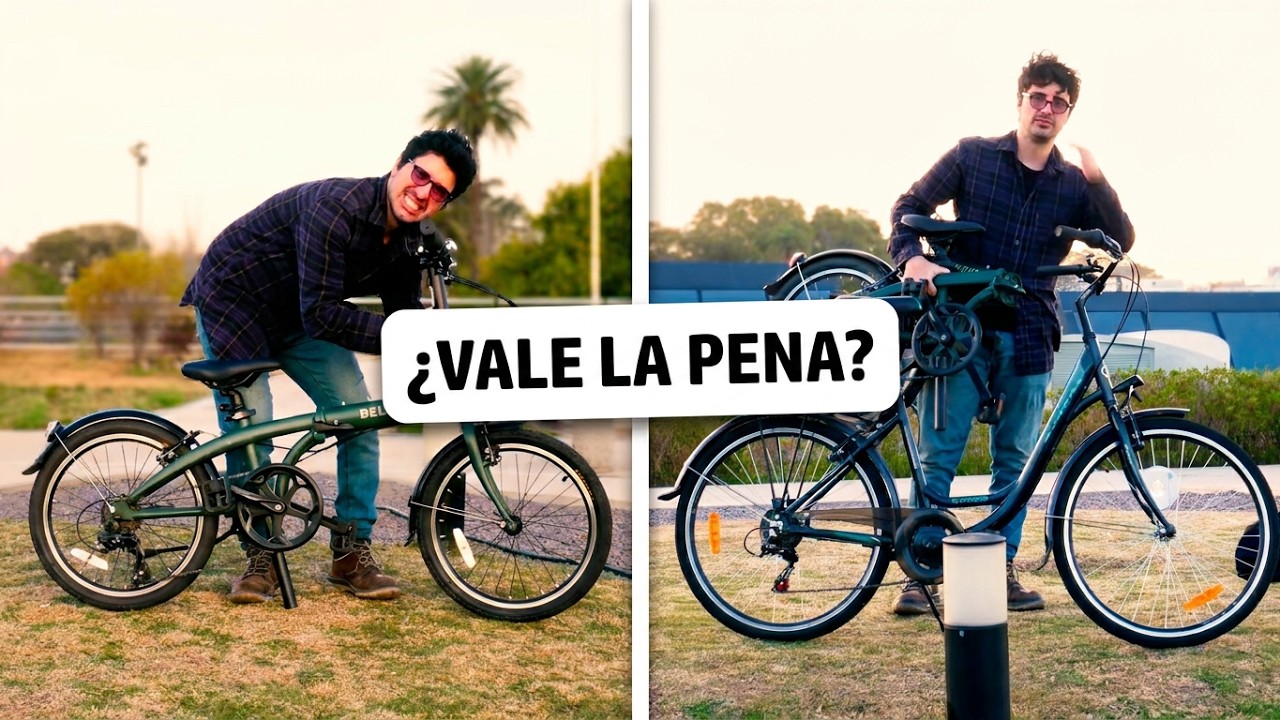 ¿Vale la pena una bici plegable? Mi experiencia