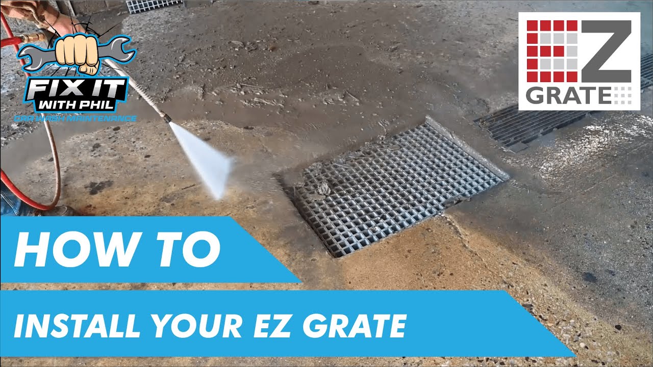 EZ-Grate Fiberglass Grating - Fix It With Phil | Kleen-Rite