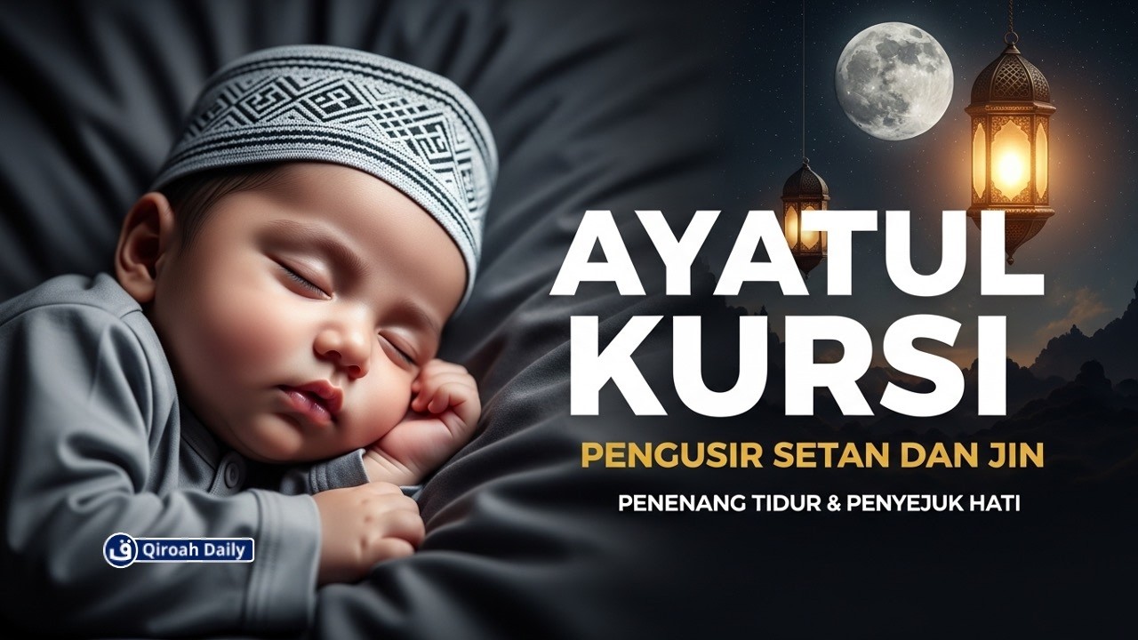 AYAT KURSI 100x PENGANTAR TIDUR | AYAT KURSI PELINDUNG DIRI TERHINDAR DARI GANGGUAN SETAN DAN JIN