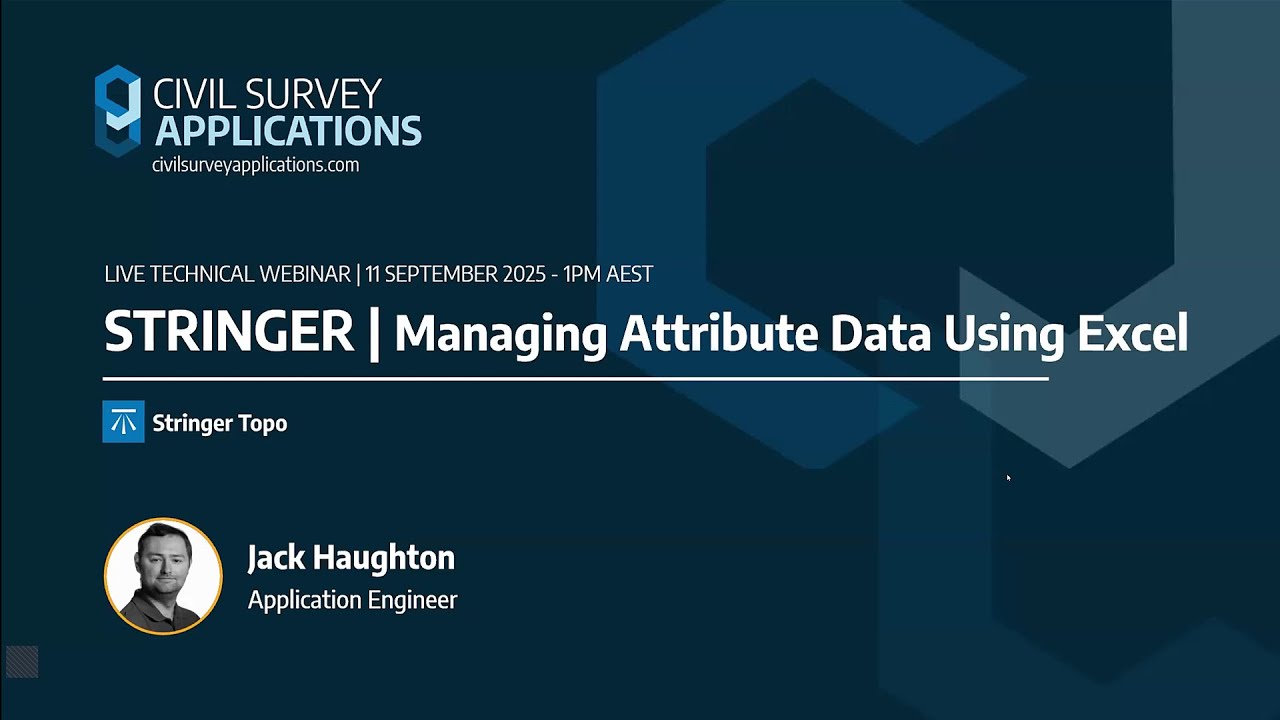 Webinar | Stringer  - Managing Attribute Data