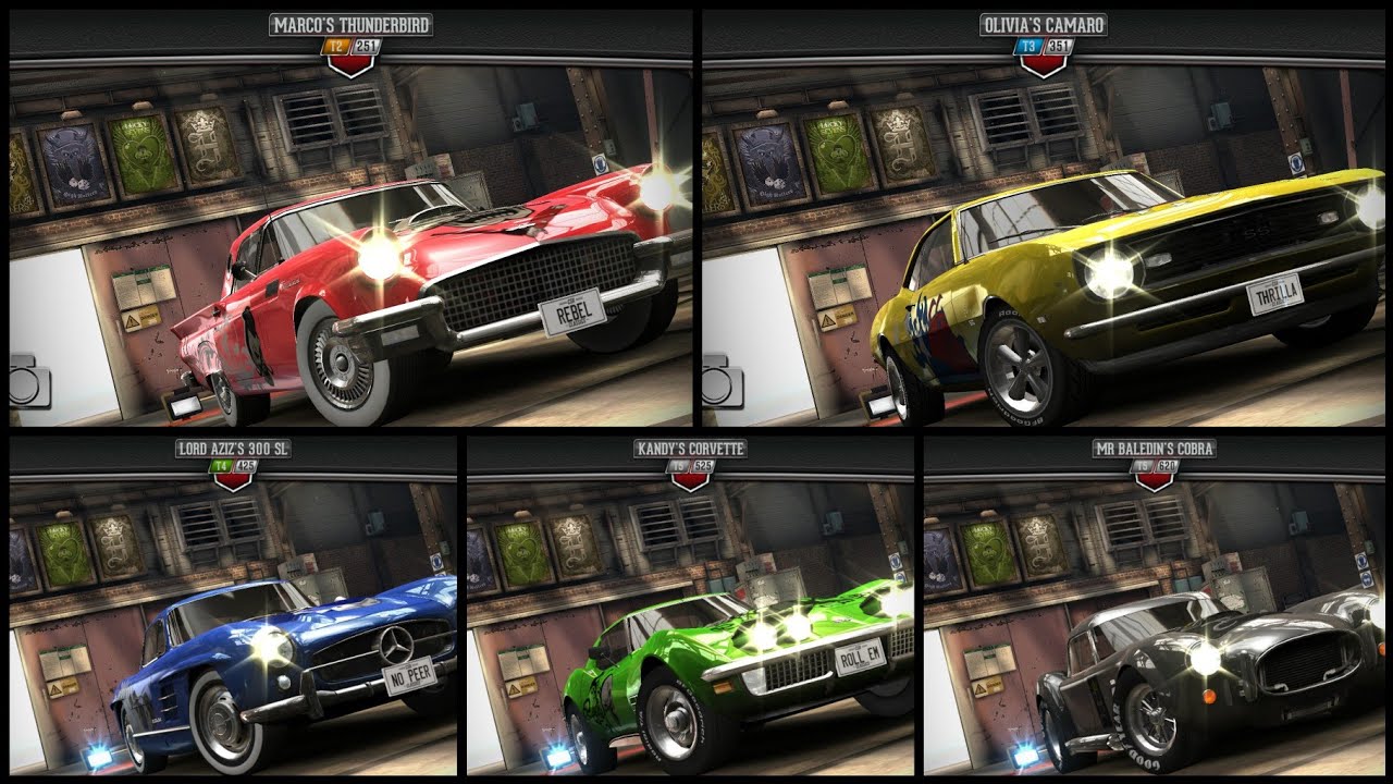 CSR Classics - Winning All The Boss Cars (With Shift Patterns) (No MECH) (T1-T5) (Updated 2022)