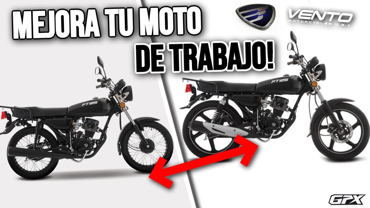 7 Modificaciones para MEJORAR tu Moto de TRABAJO Italika/Vento FT125 FT150