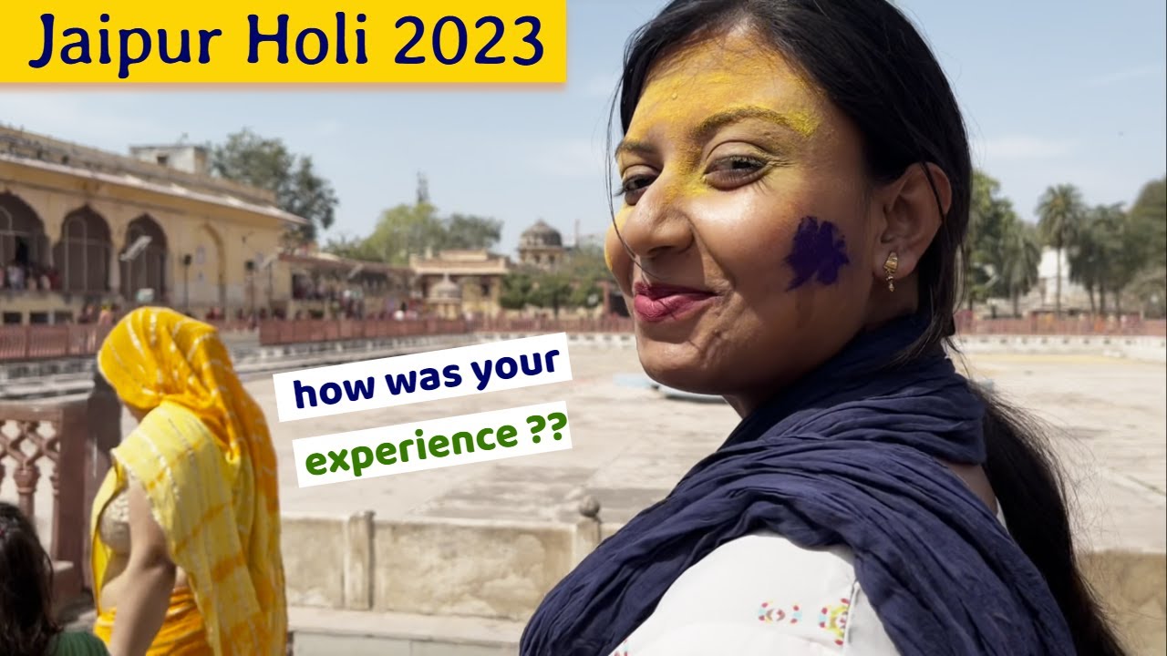 Holi in Jaipur 2023: Experience Holi Festival in Pink City | Govind Devji Holi Celebration