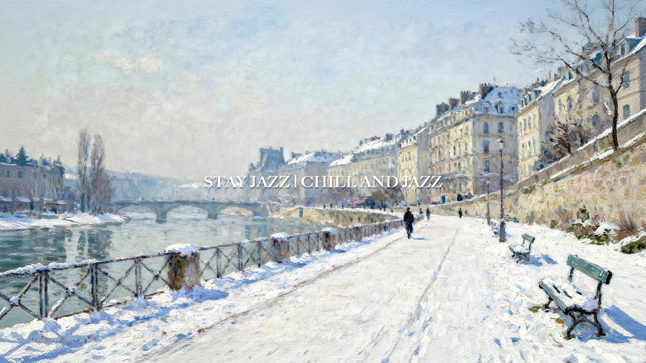 Gentle Snow & Midnight Jazz | Cozy Winter Playlist