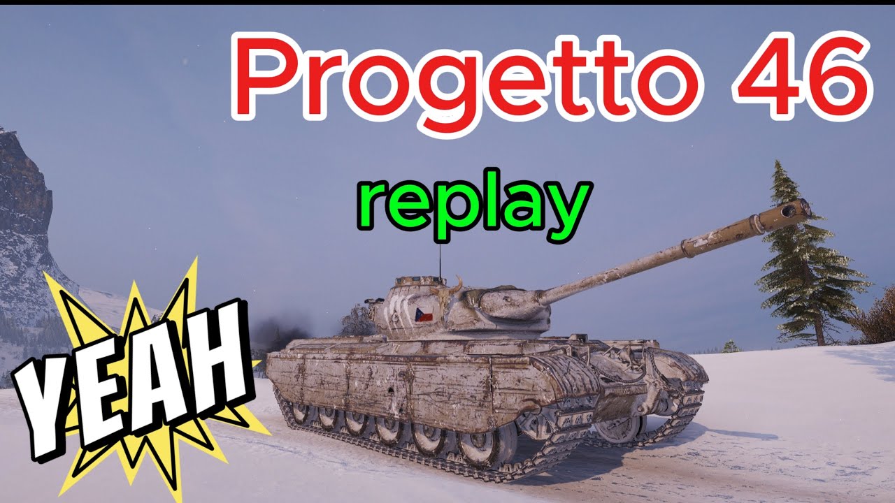 World of Tanks // Progetto 46 // replay // cz