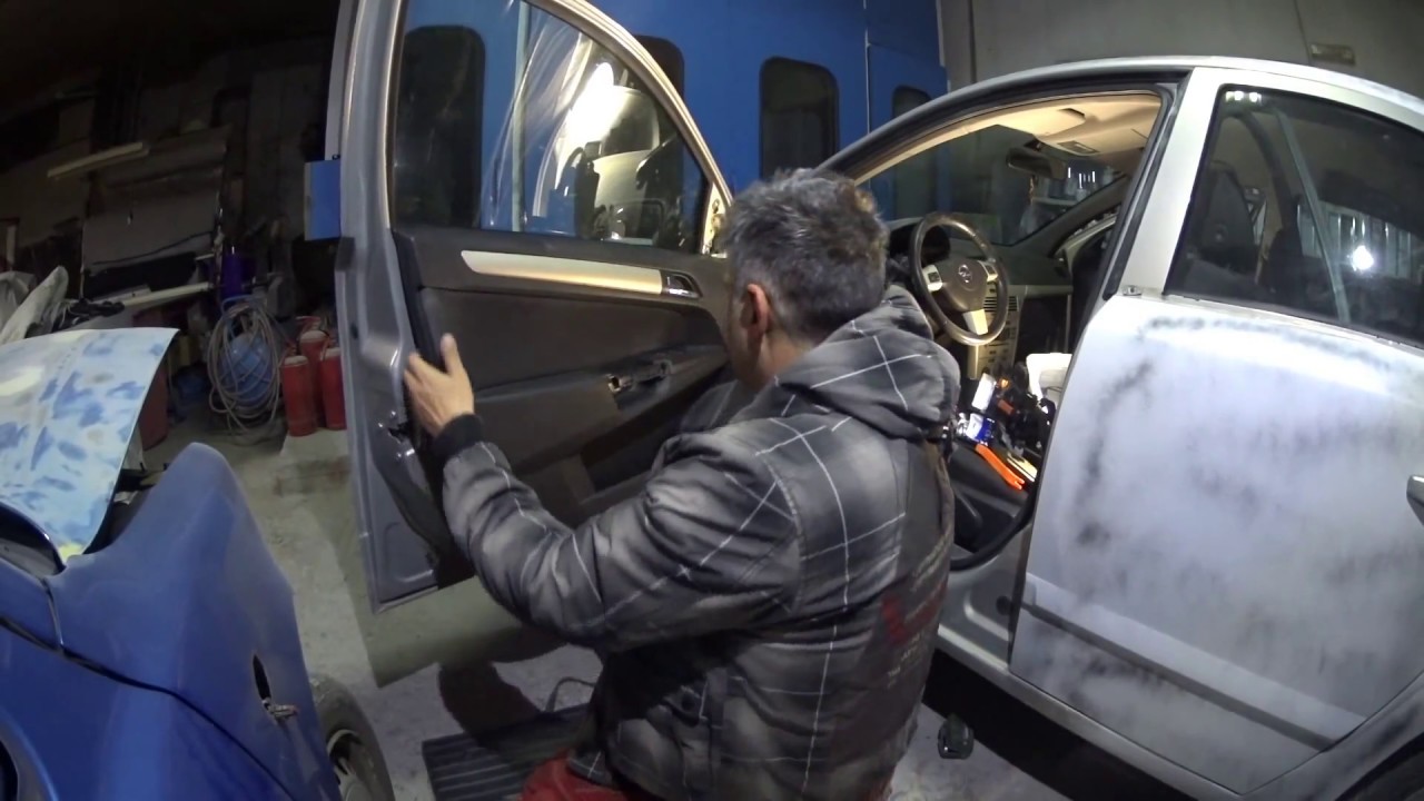 OPEL ASTRA H Πως βγαζω ταπετσαρια πορτας Door Panel Removal