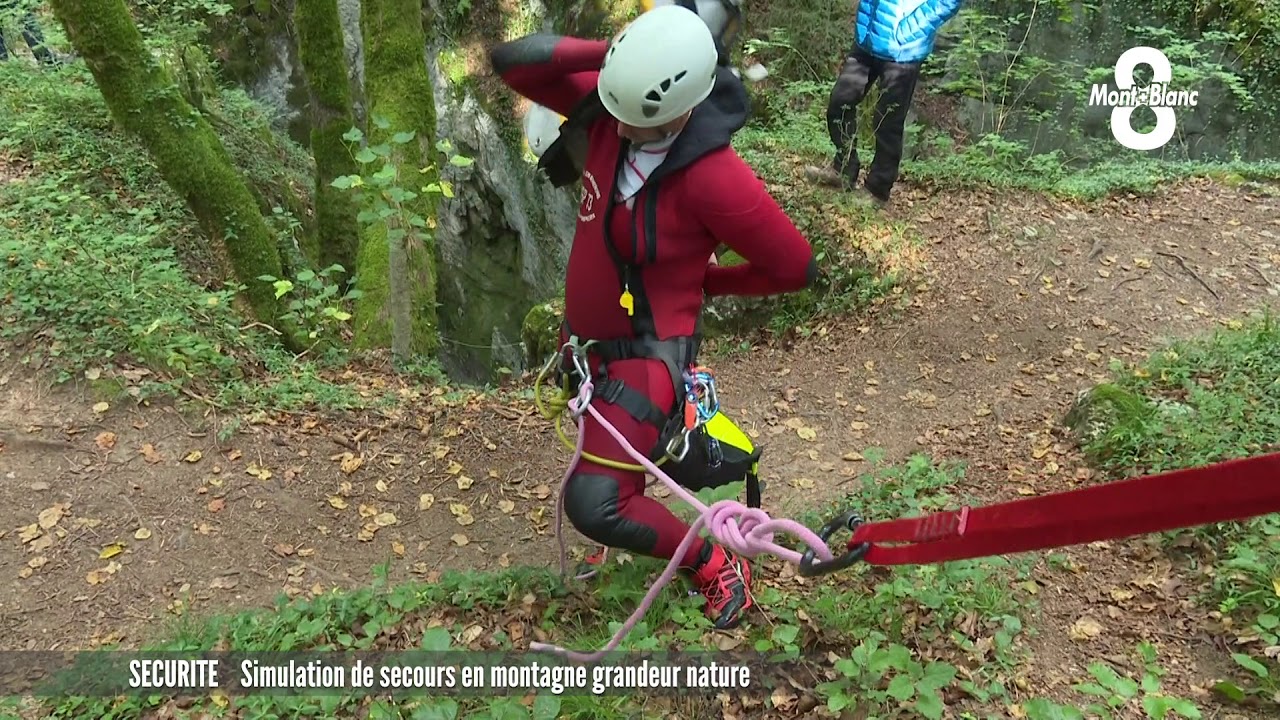 Secours en montagne dans les Bauges