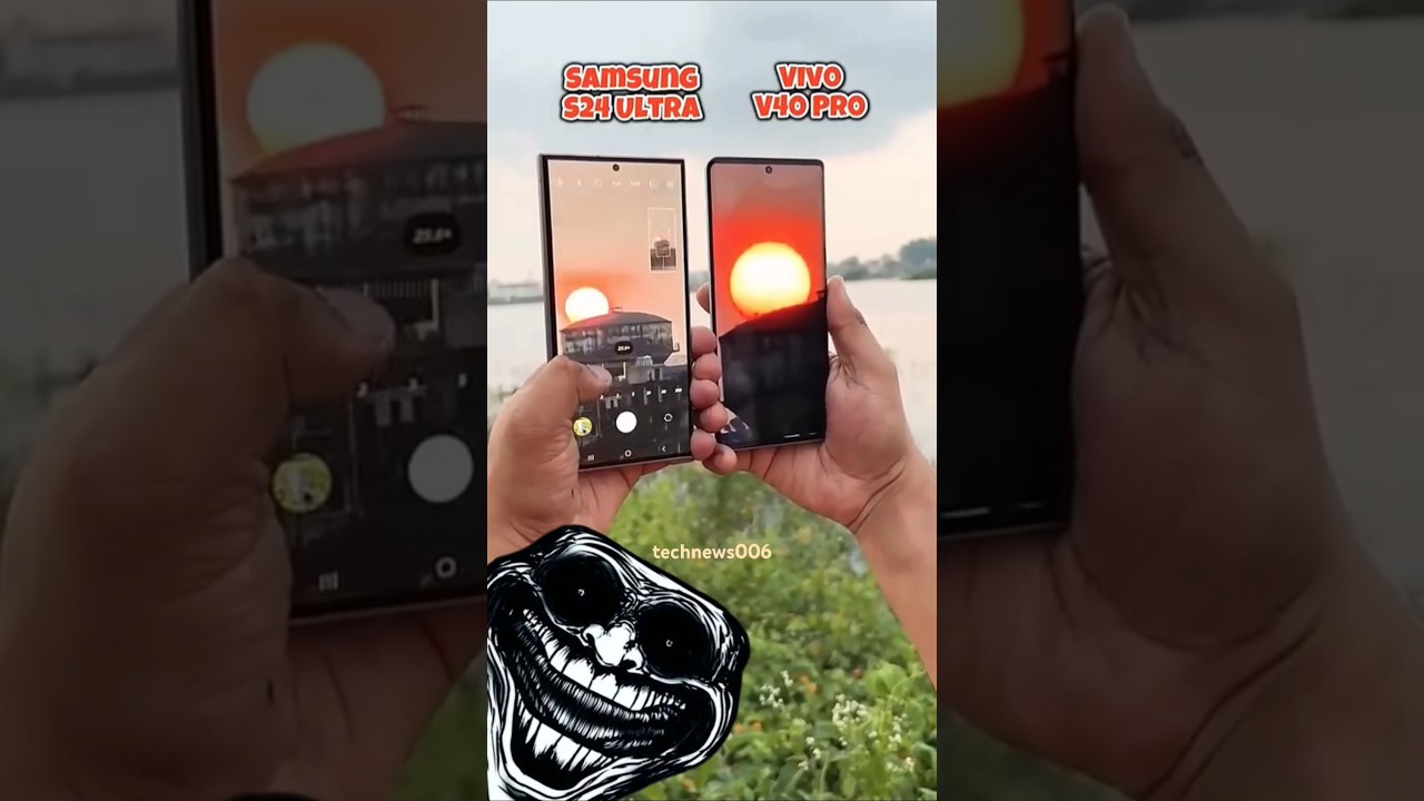 Samsung S24 Ultra vs Vivo V50 Pro 50x Zoom Test 😱😱#s24ultra #vivov40pro #comparison #shotrs #edit
