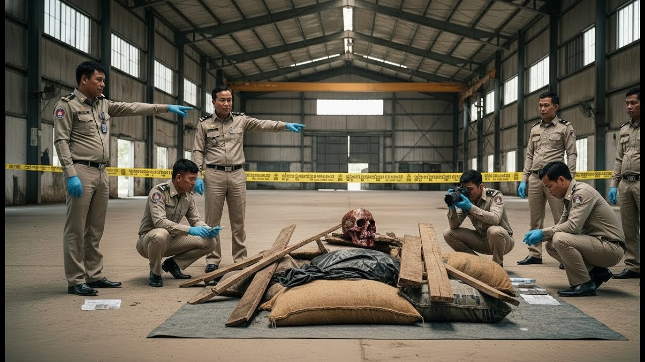 ភ្នំពេញតានតឹង‼️ រកឃើញលលាដ៍ក្បាលក្នុងឃ្លាំងទំនេរ ប៉ូលិសបង្ហាញការពិតគួរឱ្យខ្លាច!