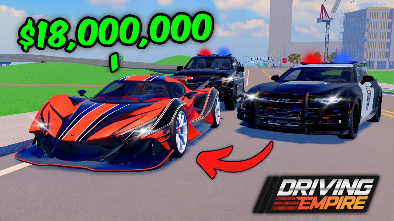 Police Took My Most Expensive Car In Driving Empire