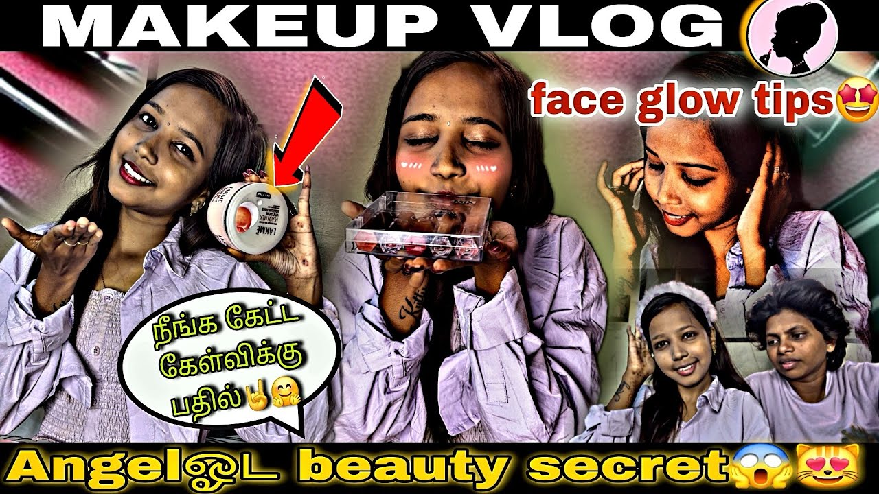 Angelஓட அழகின் ரகசயம் இந்த ஒரு பொருள் மட்டும் தான்😻😲♥️!!! #kuttyangel #love #shortvideo #makeup 