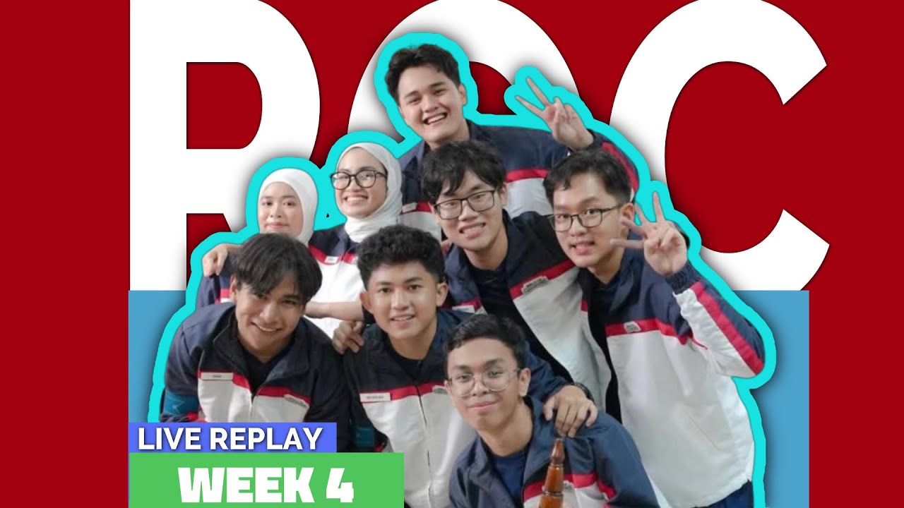 LIVE REPLAY - THEO BERNARD NARES NICHOLAS VANNES KHAI (TEAM PEMPEK) 2/2. [WEEK 4] 