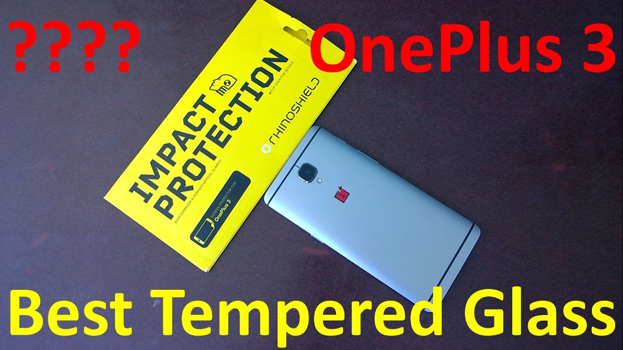 Rhinoshield Screen Protector Review for Oneplus 3 & OnePlus 3T (A Reusable Screen Protector)