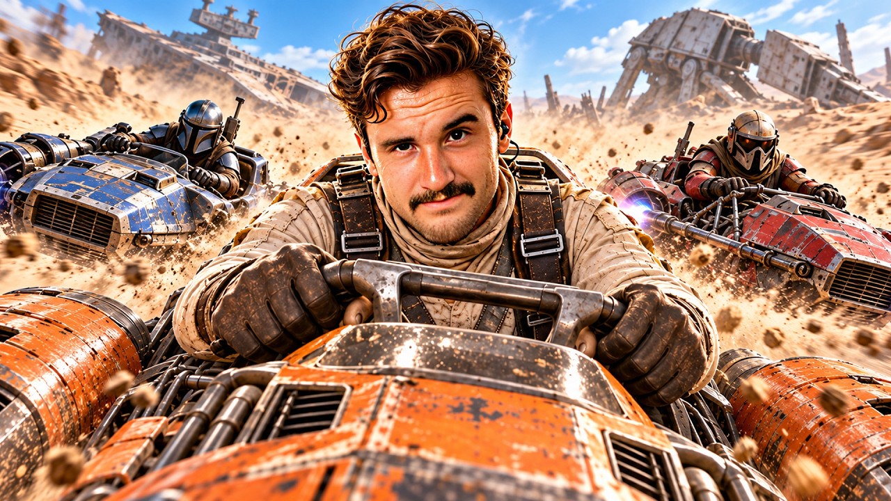 KOSMICZNE WYŚCIGI ZAWIODŁY... | STAR WARS GALACTIC RACER