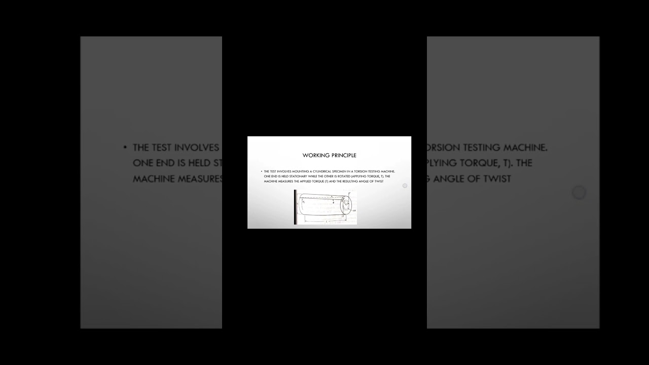TORSION TEST - PRANESH R