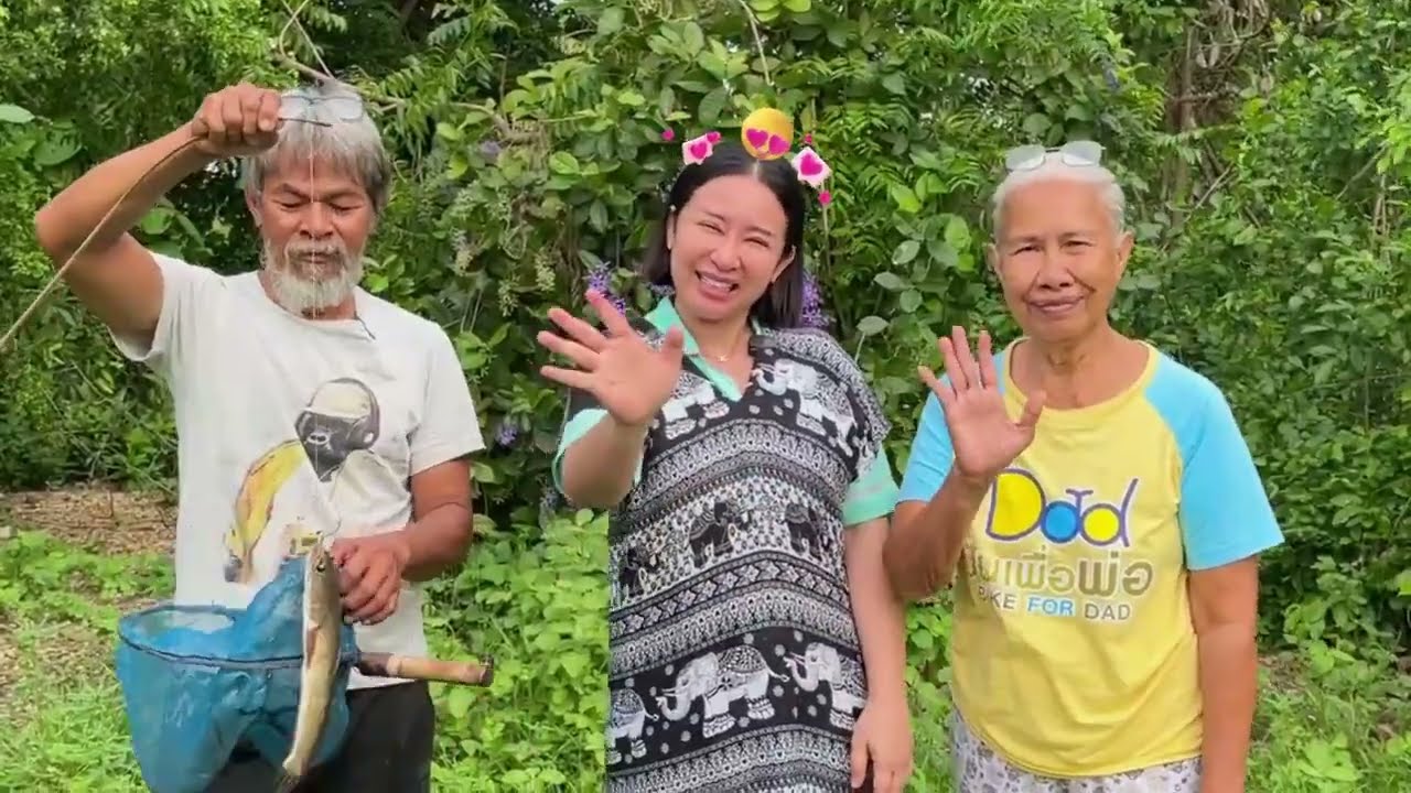 EP10 ทำถังดักปลา ภูมิปัญญาชาวบ้าน ตาหนวดกับหวานใจ   ลูกสาวชาวไร่