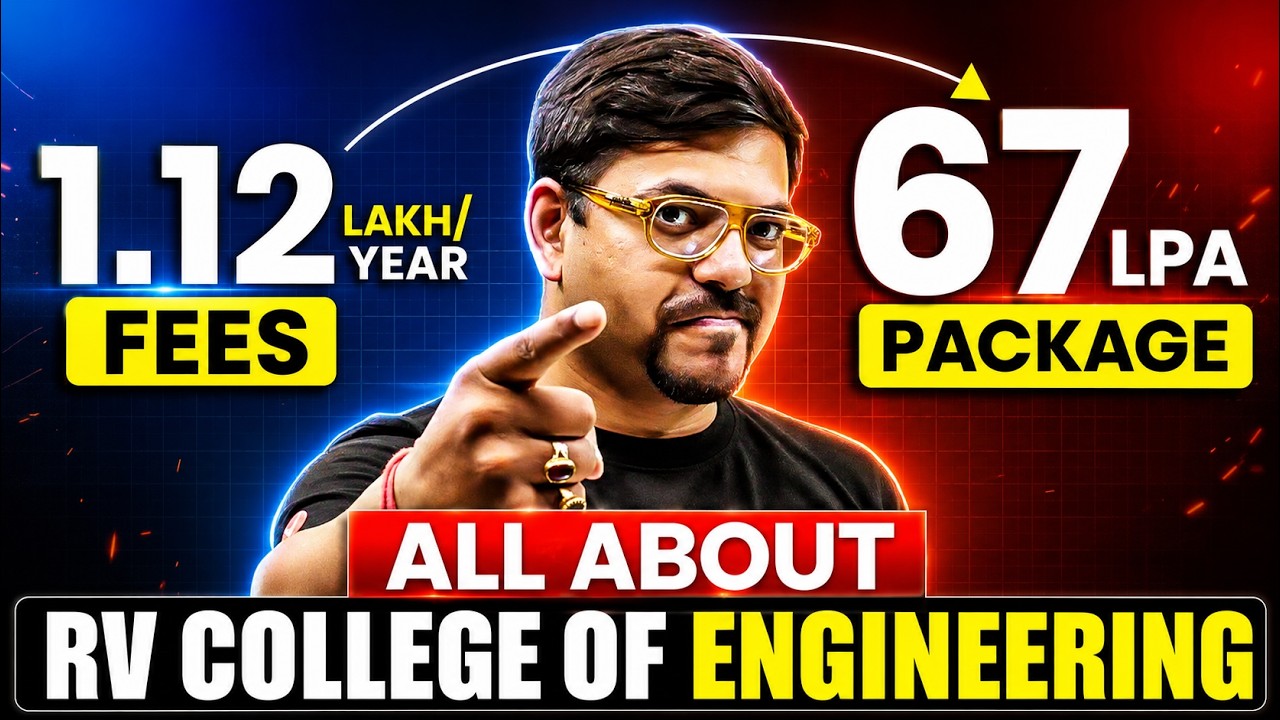 All About RV College Of Engineering Bangalore 😍 | Top Engineering College | JEE 2026 | Harsh sir