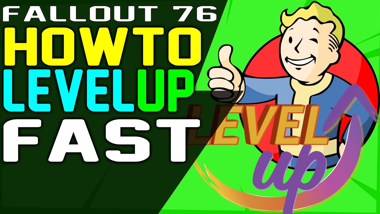 Fallout 76 HOW TO LEVEL UP FAST XP - How to FARM XP Easy and FAST